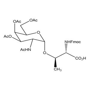 N-芴甲氧羰基-O-BETA-(2-乙酰氨基-2-脱氧-3,4,6-三-O-乙酰基-ALPHA-D-吡喃半乳糖基)-L-苏氨酸,FMOC-THR(GALNAC(AC)3-ALPHA-D)-OH