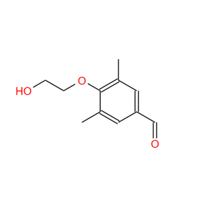 3,5-二甲基-4-(2-羟基乙氧基)苯甲醛,4-(2-hydroxyethoxy)-3,5-dimethylbenzaldehyde