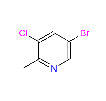 2-甲基-3-氯-5-溴吡啶,5-Bromo-3-chloro-2-methylpyridine