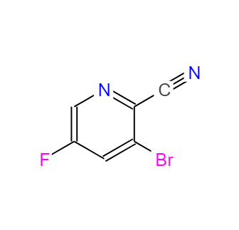 3-溴-5-氟-2-氰基吡啶,3-Bromo-5-fluoropicolinonitrile