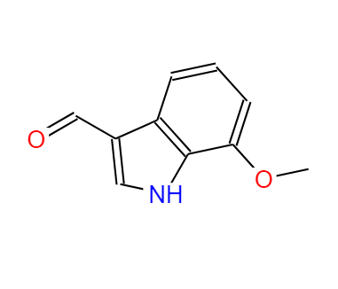 7-甲氧基吲哚-3-甲醛,7-Methoxy-1H-indole-3-carbaldehyde