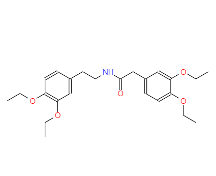 N-(3,4-二乙氧基苯乙基)-3,4-二乙氧基苯乙酰,N-(3,4-Diethyloxy)phenylethyl-3,4-diethyloxyphenyl acetamide