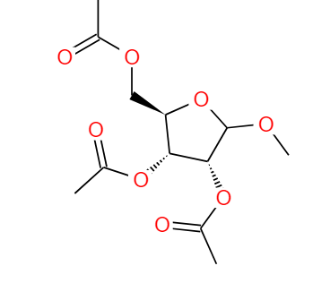 1-甲氧基-2,3,5-三乙酰氧基-D-呋喃核糖苷,Methyl 2,3,5-tri-O-acetyl-D-ribofuranoside