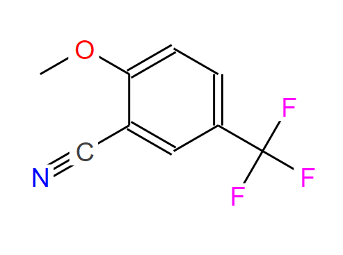 2-甲氧基-5-(三氟甲基)苯甲腈,2-Methoxy-5-(trifluoromethyl)benzonitrile