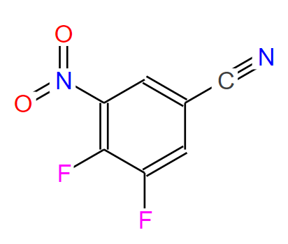 3,4-二氟-5-硝基苯腈,3,4-Difluoro-5-nitrobenzonitrile