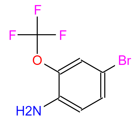 4-溴-2-(三氟甲氧基)苯胺,4-Bromo-2-(trifluoromethoxy)aniline