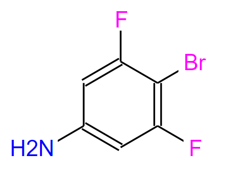 3，5-二氟-4-溴苯胺,4-BroMo-3,5-difluoroaniline