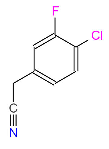 3-氟-4-氯苯乙腈,2-(4-Chloro-3-fluorophenyl)acetonitrile