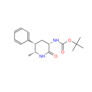 乌布吉泮手性中间体,tert-butyl ((3S,5S,6R)-6-methyl-2-oxo-5-phenylpiperidin-3-yl)carbamate