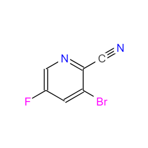 3-溴-5-氟-2-氰基吡啶