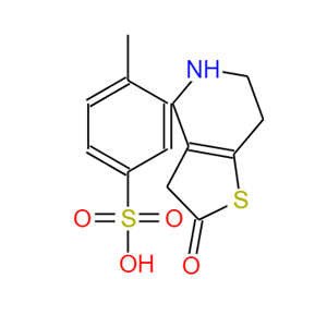 4,5,6,7-四氢噻吩并[3,2-C]吡啶-2(3H)-酮 4-甲基苯磺酸盐