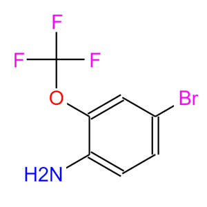 4-溴-2-(三氟甲氧基)苯胺,4-Bromo-2-(trifluoromethoxy)aniline