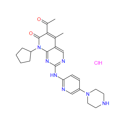 6-乙酰基-8-环戊基-5-甲基-2-[[5-(1-哌嗪基)-2-吡啶基]氨基]吡啶并[2,3-D]嘧啶-7(8H)-酮盐酸盐,6-Acetyl-8-cyclopentyl-5-methyl-2-[[5-(1-piperazinyl)-2-pyridinyl]amino]pyrido[2,3-d]pyrimidin-7(8H)-one hydrochloride