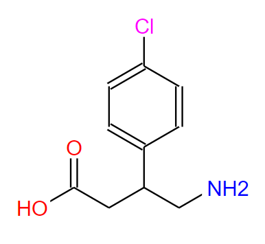 4-氨基-3-(4-氯苯基)丁酸,4-Amino-3-(4-chlorophenyl)butanoic acid
