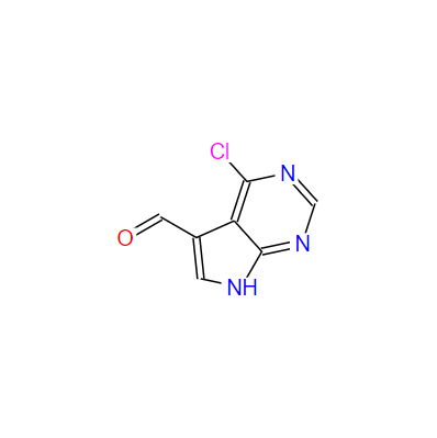 4-氯-7H-吡咯并[2,3-D]嘧啶-5-甲醛,4-Chloro-7H-pyrrolo[2,3-d]pyrimidine-5-carbaldehyde