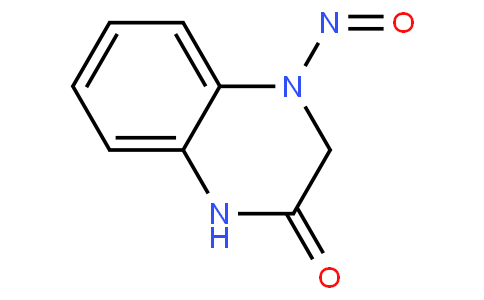 2(1H)-喹喔啉酮,3,4-二氢-4-亚硝基-(9CI),4-nitroso-1,3-dihydroquinoxalin-2-one