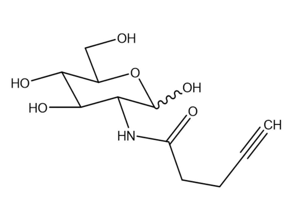 2-(4-戊炔酰氨基)-2-脱氧-D-吡喃葡萄糖,2-(4-pentynoylamino)-2-deoxy-D-glucopyranose