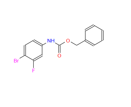 N-苄氧羰基-4-溴-3-氟苯胺,Benzyl (4-broMo-3-fluorophenyl)carbaMate