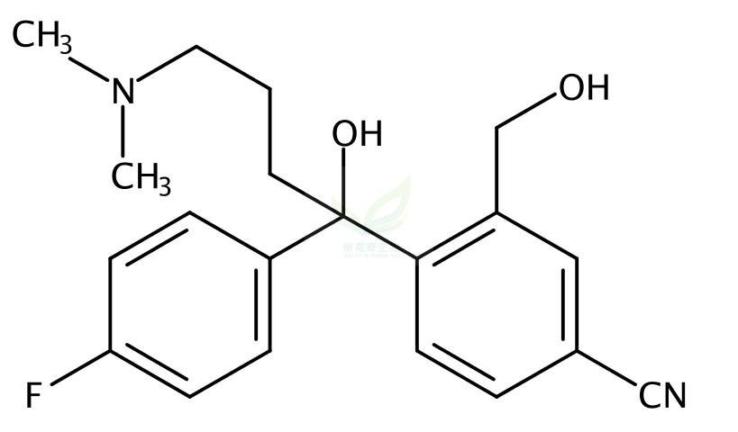 艾司西酞普兰-a03,4-[4-(dimethylamino)-1-(4'-fluorophenyl)-1-hydroxy-butyl]-3-(hydroxymethyl)-benzonitrile