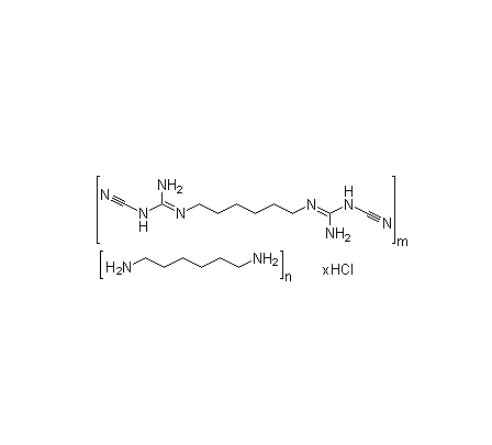 聚六亞甲基雙胍鹽酸鹽晶體（PHMG),Poly(hexamethylenebiguanide)hydrochloride