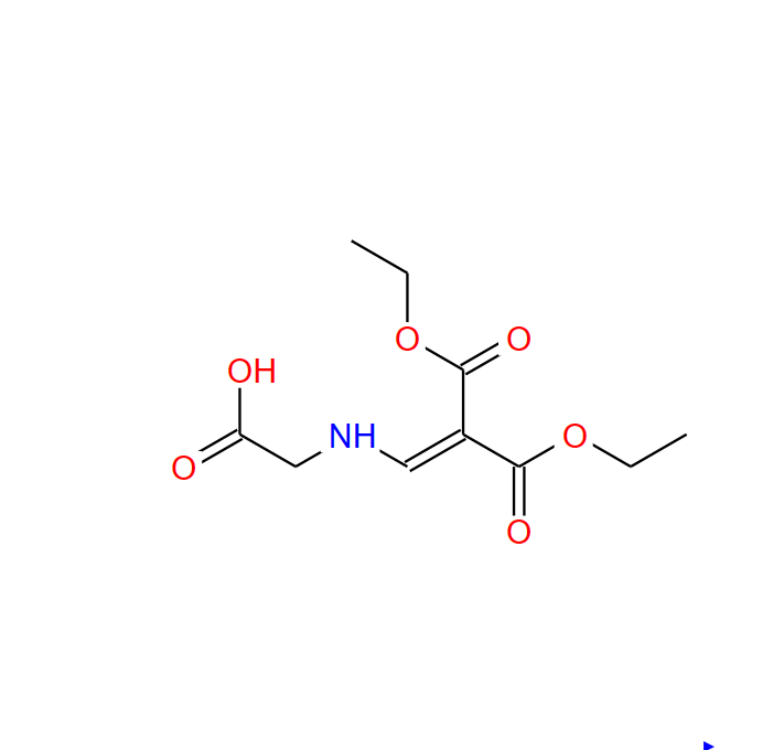 (羰基甲基氨)亚甲基丙二酸二乙酯,DIETHYL (CARBOXYMETHYLAMINO)METHYLENEMALONATE