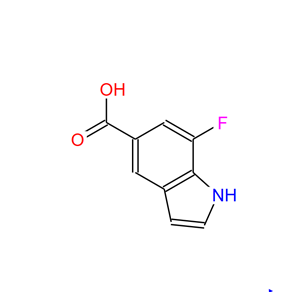 7-氟-1H-吲哚-5-羧酸