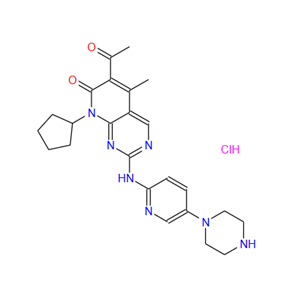6-乙酰基-8-环戊基-5-甲基-2-[[5-(1-哌嗪基)-2-吡啶基]氨基]吡啶并[2,3-D]嘧啶-7(8H)-酮盐酸盐,6-Acetyl-8-cyclopentyl-5-methyl-2-[[5-(1-piperazinyl)-2-pyridinyl]amino]pyrido[2,3-d]pyrimidin-7(8H)-one hydrochloride