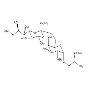 Fmoc-Ser(Me,Ac4Neu5Acα2-6Ac2GalNAcα)-OH,Fmoc-Ser(Me,Ac4Neu5Acα2-6Ac2GalNAcα)-OH