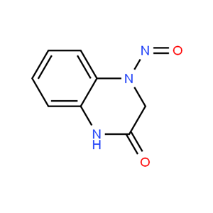 2(1H)-喹喔啉酮,3,4-二氢-4-亚硝基-(9CI),4-nitroso-1,3-dihydroquinoxalin-2-one