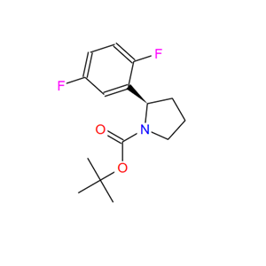 (R)-2-(2,5-二氟苯基)吡咯烷-1-羧酸叔丁酯