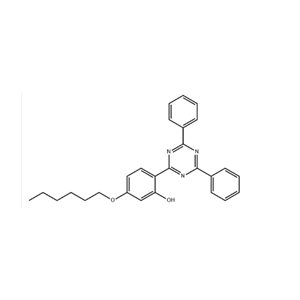 紫外线吸收剂 UV-1577;2-(4,6-二苯基-1,3,5-三嗪-2-基)-5-正己烷氧基苯酚