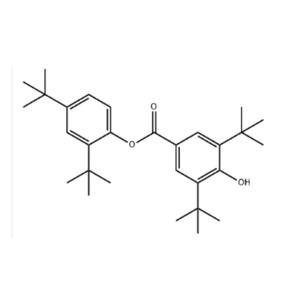 3,5-二叔丁基-4-羟基苯甲酸-2,4-二叔丁基苯酯;光稳定剂UV120,2,4-Di-tert-butylphenyl 3,5-di-tert-butyl-4-hydroxybenzoate