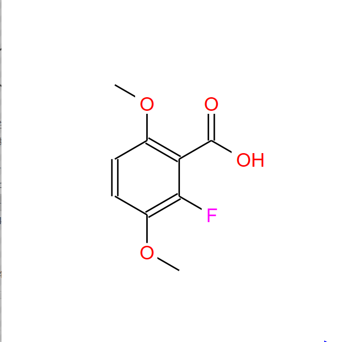 2-氟-3，6-二甲氧基苯甲酸,2-Fluoro-3,6-diMethoxybenzoic acid