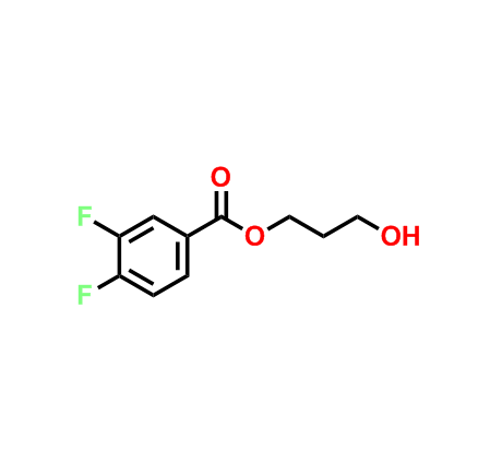 3-羟丙基 3,4-二氟苯甲酸酯,3-Hydroxypropyl 3,4-difluorobenzoate