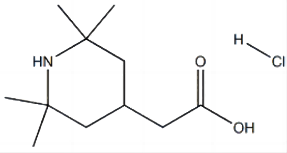(2,2,6,6-tetramethyl-4-piperidinyl)acetic acid hydrochloride