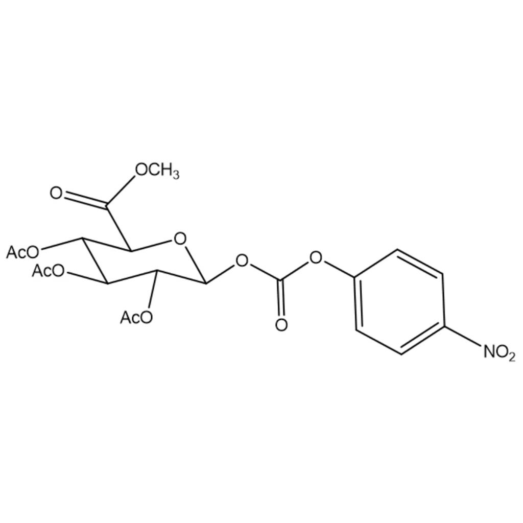 β-D-Glucopyranuronic Acid Methyl Ester 2,3,4-Triacetate 1-(4-Nitrophenyl Carbonate),β-D-Glucopyranuronic Acid Methyl Ester 2,3,4-Triacetate 1-(4-Nitrophenyl Carbonate)