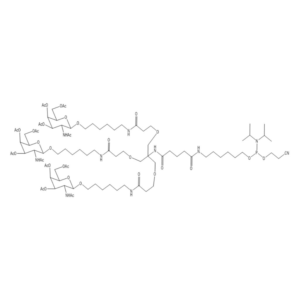 Tri-GalNAc Phosphoramidite #1,Tri-GalNAc Phosphoramidite #1