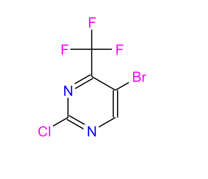 2-氯-5-溴-4-三氟甲基嘧啶,5-BROMO-2-CHLORO-4-(TRIFLUOROMETHYL)PYRIMIDINE