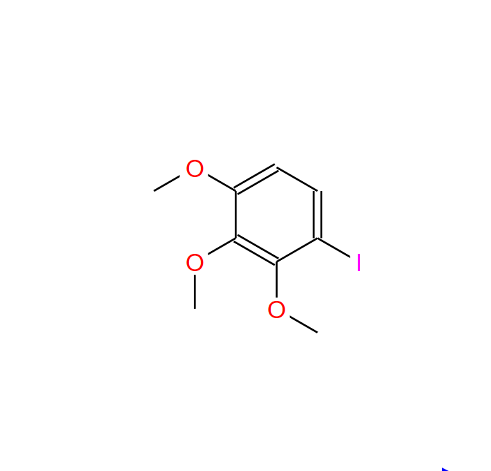 1-碘-2，3，4-三甲氧基苯,Benzene,1-iodo-2,3,4-trimethoxy-