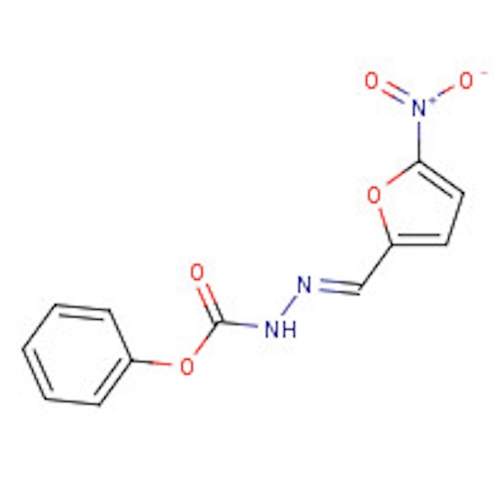 phenyl N-[(E)-(5-nitrofuran-2-yl)methylideneamino]carbamate,phenyl N-[(E)-(5-nitrofuran-2-yl)methylideneamino]carbamate