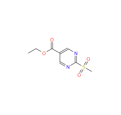 2-甲砜基-5-嘧啶甲酸乙酯,ethyl 2-(methylsulfonyl)pyrimidine-5-carboxylate