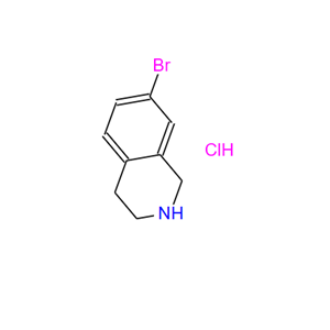 7-溴-1,2,3,4-四氢异喹啉盐酸盐,7-BROMO-1,2,3,4-TETRAHYDROISOQUINOLINE HYDROCHLORIDE