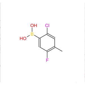 2-氯-5-氟-4-甲基苯硼酸