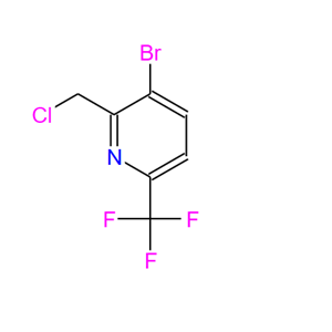 2-氯甲基-3-溴-6-三氟甲基吡啶,2-Chloromethyl-3-bromo-6-(trifluoromethyl)pyridine