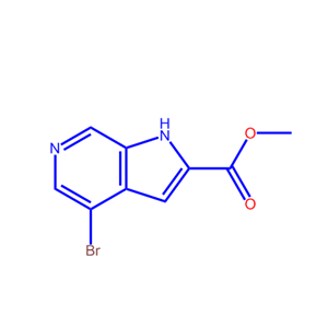 4-溴-1H-吡咯并[2,3-C]吡啶-2-甲酸甲酯