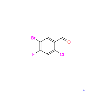 5-溴-2-氯-4-氟苯甲醛