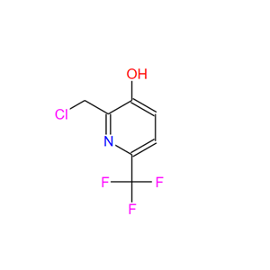 2-氯甲基-3-羟基-6-三氟甲基吡啶,2-Chloromethyl-3-hydroxy-6-(trifluoromethyl)pyridine