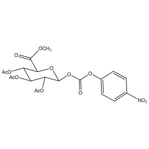 β-D-Glucopyranuronic Acid Methyl Ester 2,3,4-Triacetate 1-(4-Nitrophenyl Carbonate),β-D-Glucopyranuronic Acid Methyl Ester 2,3,4-Triacetate 1-(4-Nitrophenyl Carbonate)