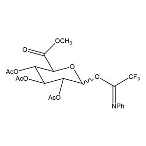 1-(2,2,2-三氟-N-苯基亞胺酯)-2,3,4-三-O-乙?；?D-葡萄糖醛酸甲酯