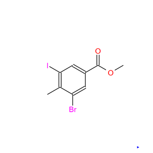 3-溴-5-碘-4-甲基苯甲酸甲酯,Methyl 3-bromo-5-iodo-4-methylbenzoate